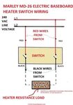 Understand and buy wiring diagram for multiple baseboard hea